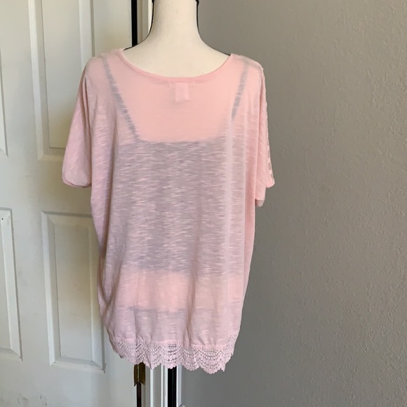 Fiercely Sweet See Through Top. 1X - Picture 6 of 6